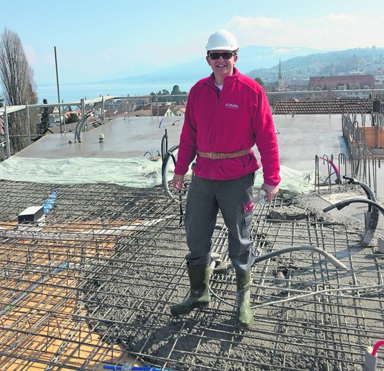 Ein Mann der Tat: Vor seinem Amtsantritt als SBV-Direktor absolvierte Benedikt Koch Praktika im Hoch- und Tiefbau, um sich ein aktuelles Bild der Branche zu machen. 