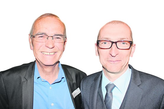 proparis-Stiftungsräte Franz Cahannes (l.) und Aldo Ferrari (beide Gewerkschaft Unia).