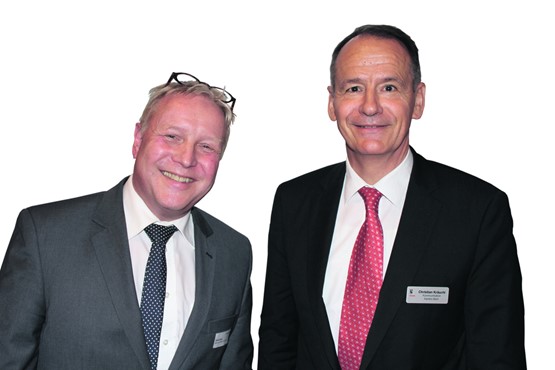 Dani Härry (Härry und Partner GmbH, l.) und ­Christian Kräuchi (Berater Regierungsrat Kt. Bern).