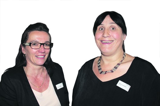 Janine Schouwey (Praevmedic AG) und Kathrin Ackermann (PK Mobil).