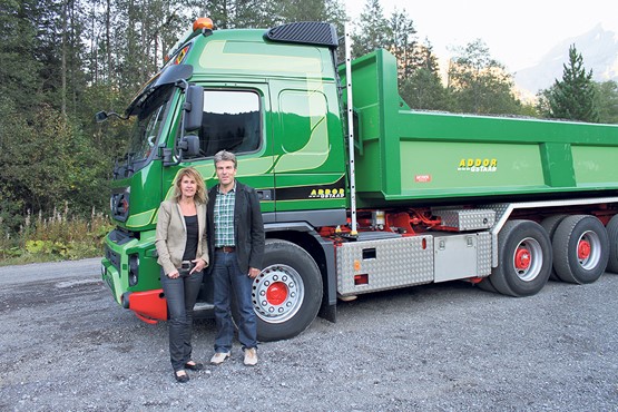 Die Pauschalierten verschaffen dank Arbeitsplätzen sowohl den Unternehmern Ruth und Heinz Addor von Addor Tiefbau und Transporte als auch der Bevölkerung in der Region finanzielle Sicherheit.