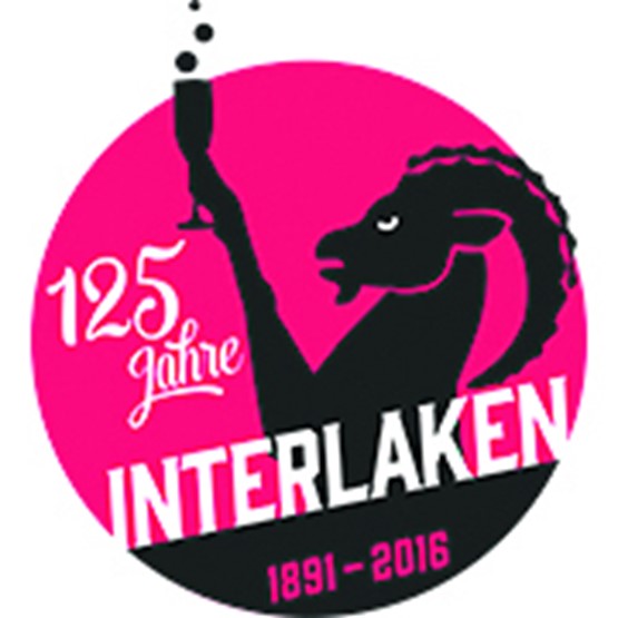 Das Logo zu 125 Jahre Interlaken.