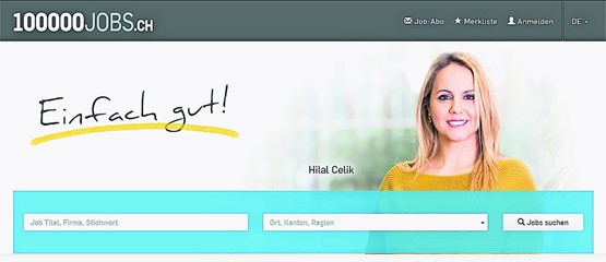 Einfach gut: Das neue Jobportal 100000jobs.ch wird von swissstaffing, dem Branchenverband der Personaldienstleister, und der Jobchannel AG lanciert und bietet gerade den KMU eine gute und preiswerte Alternative zu den bestehenden Jobbörsen an.