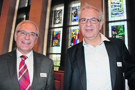 Wechsel im Stiftungsrat: Für die Arbeitnehmer übernimmt Hans Maissen (l.) den Sitz von Toni Walker (beide Gewerkschaft Syna).